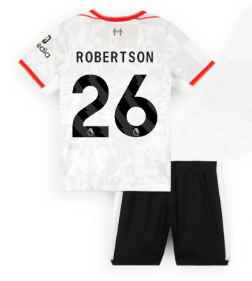 Liverpool Andrew Robertson #26 Tredje Kläder Barn 2024-25 Kortärmad (+ Korta byxor)